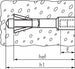 Fischer DUBEL FPX M6-I