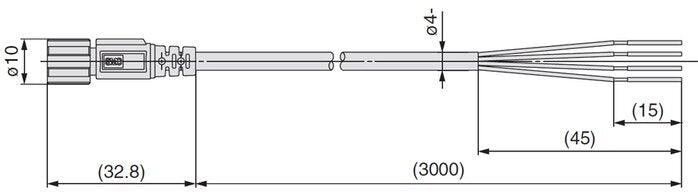 SMC ZS-40-A Anschlusskabel