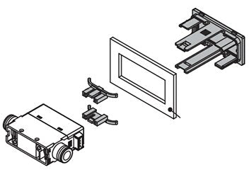 SMC ZS-33-J Adapter for Schalttafelein